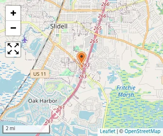 Map of Slidell SDA School