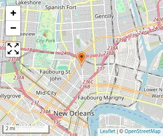 Map of St. Augustine High School