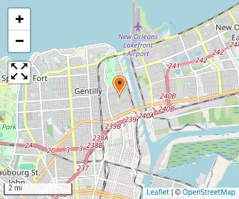 Map of St. Benedict The Moor School