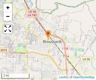 Map of St. Cecilia School