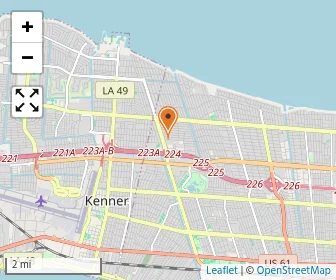 Map of St. Philip Neri School