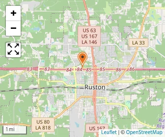 Map of Montessori School Of Ruston