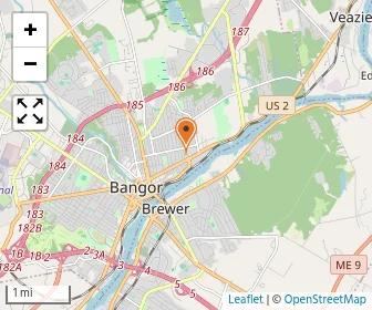 Map of Bangor Montessori School