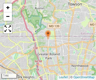 Map of Baltimore Actor's Theatre Conservatory