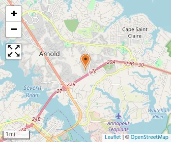 Map of Chesapeake Montessori School