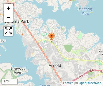 Map of College Parkway's Creative Beginnings Preschool