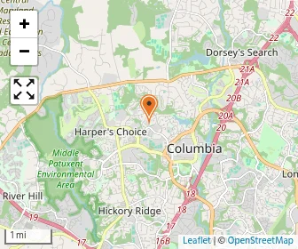 Map of Columbia Montessori School