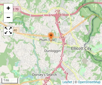 Map of Ellicott City Children's House