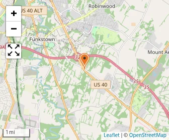 Map of Huyetts Mennonite School
