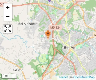 Map of James Run Christian Academy