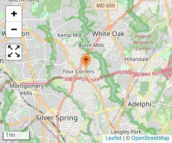 Map of Saint Bernadette School