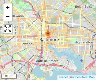 Map of The Bryn Mawr School