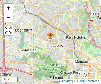 Map of The New All Saints Parish School