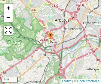 Map of Relay Children's Center