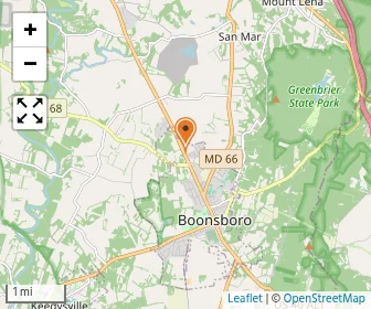 Map of Tri State Christian Academydba Boonsboro Academy