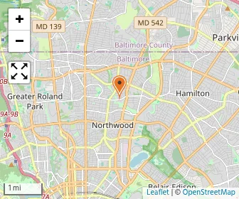 Map of Woodbourne School