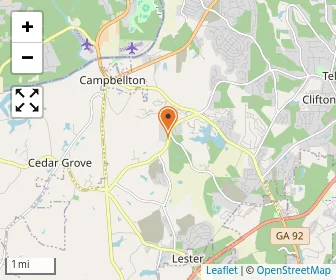Map of Arlington Christian School