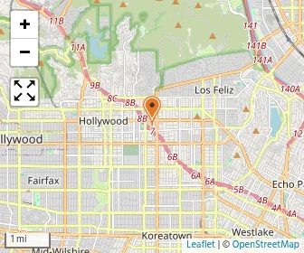 Map of Assistance League Of Southern California