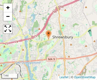 Map of St. John's High School