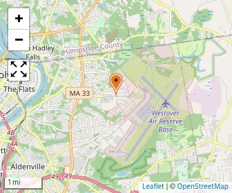 Map of Chicopee Child Dev. Center