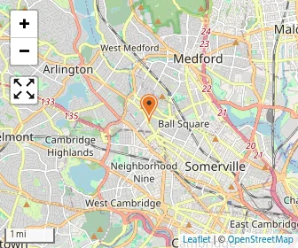Map of Tufts Educational Daycare Center