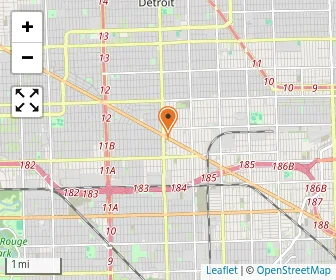 Map of Sanders Dc Center