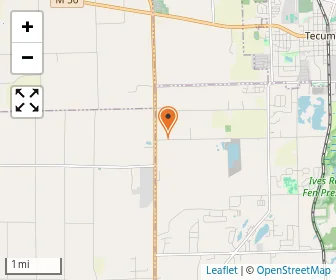 Map of Lenawee Seventh-day Adventist School