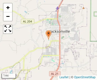 Map of Jacksonville Christian Academy