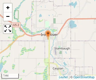 Map of Iron River Christian Academy
