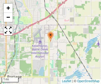 Map of Kalamazoo Country Day School