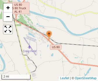 Map of John T Morgan Academy
