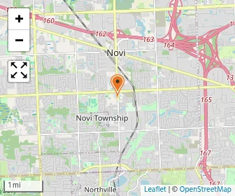 Map of Novi Northville Montessori Center