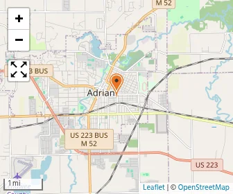 Map of St. John's Lutheran School