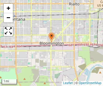 Map of Bloomington Christian School