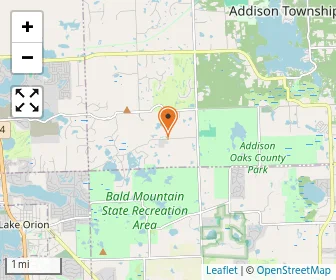 Map of Upland Hills School