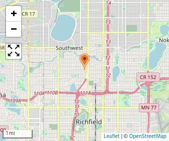 Map of Bryant Ave Baptist School