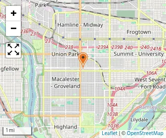 Map of Highland Park Montessori School