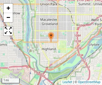 Map of Lubavitch Cheder Day School