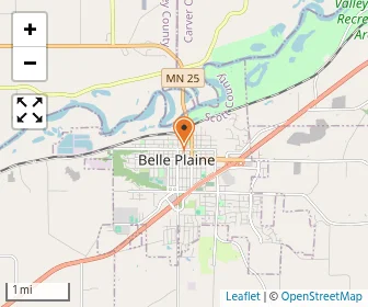 Map of Our Lady Of The Prairie School