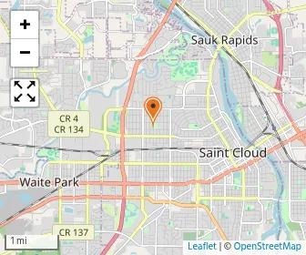 Map of All Saints Academy-st Cloud Campus