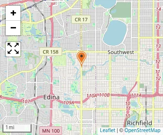 Map of St. Peter's Lutheran School