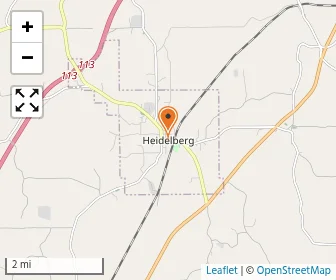 Map of Heidelberg Academy