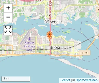 Map of Mercy Cross High School