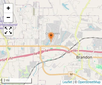 Map of Crossgates Baptist Kindergarten
