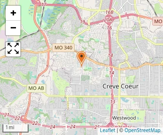 Map of Andrews Academy Lake Saint Louis