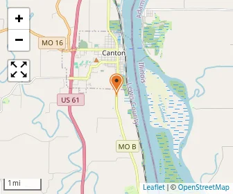 Map of Cedar Falls School