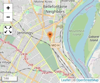 Map of Our Lady Of The Holy Cross