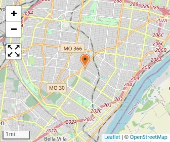 Map of St. John The Baptist College Prep High School