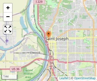 Map of South Park Christian Academy