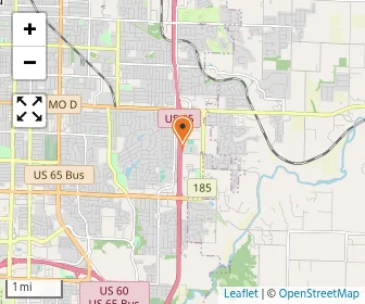Map of Springfield Catholic High School